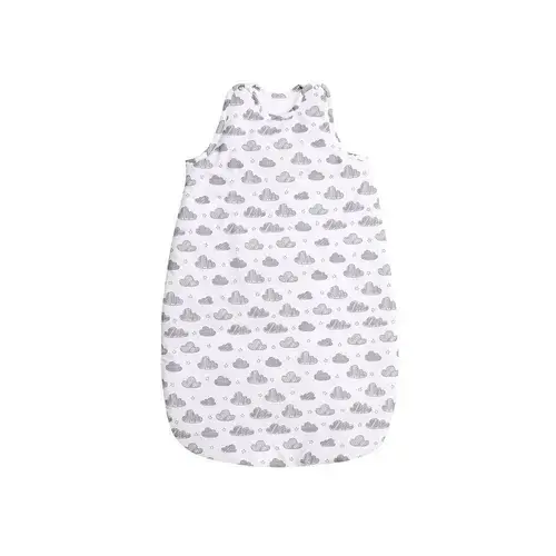 Sac de dormit de iarna Lorelli Clouds, 95 cm, bumbac ranforce, Alb