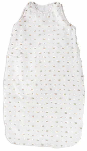 Sac de dormit de iarnă Lorelli - Ranfors, Alb cu coroane, 95 cm