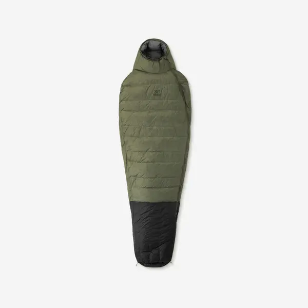 Sac de dormit de trekking 0°C din puf, ușor și compact, MT900