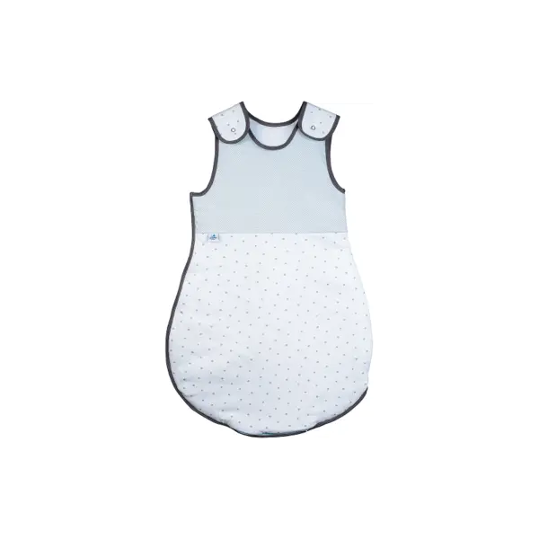 Sac de dormit de vara - 6-24 luni, albastru cu buline