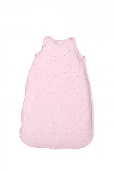 Sac de dormit de vara 95 cm bumbac ranforce pink sky