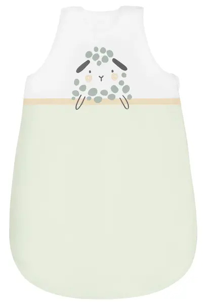 Sac de dormit de vară KikkaBoo Sleepy Sheep - Tog 0.4, 0-6 luni, 70 cm