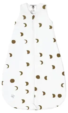 Sac de dormit de vară Lassig - 0.5 Tog, 3-6 luni, 62-68 cm, Moon milky