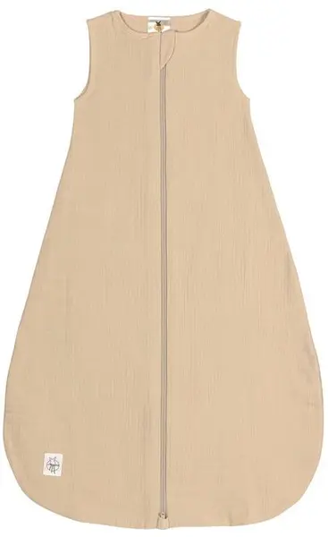Sac de dormit de vară Lassig - Cozy Colors Wear, 1 Tog, 0-2 cm, 50-56 cm, Nature