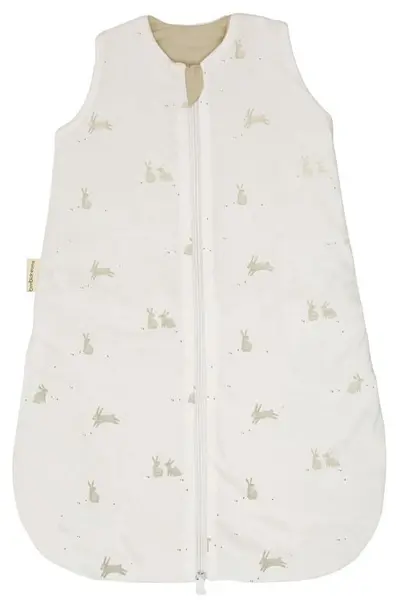 Sac de dormit pentru bebeluși Bimbidreams - Bunny, 60 cm, 0-4 luni, Tog 1, Green Moss