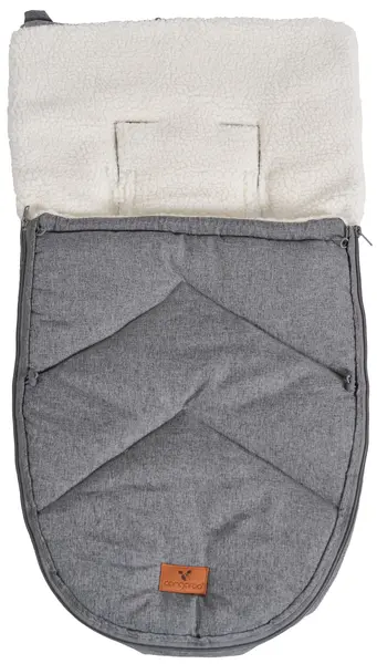 Sac de iarna pentru carucior Cangaroo - Luxe, Gri