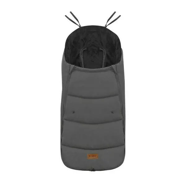 Sac de iarna pentru carucior Jane Dart Coal, universal, material exterior hidrofug, 13x45x93 cm