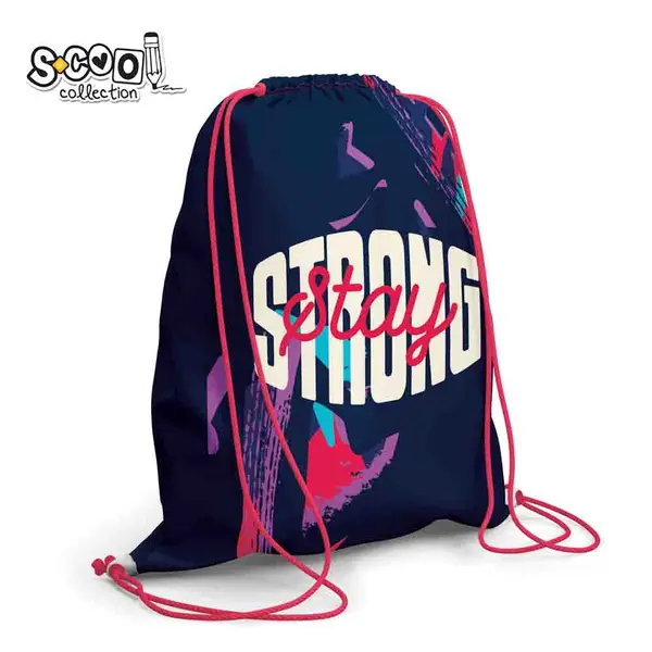 Sac sport, Stay Strong, 46x35.5 cm, S-COOL