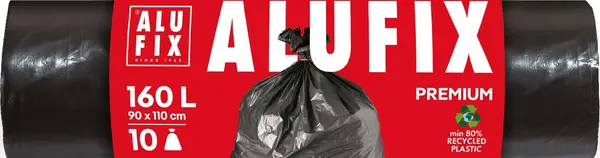 Saci de gunoi ALUFIX - 160 l, 10 buc.