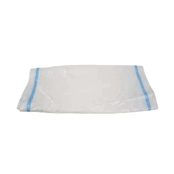 Saci rafie 55 x 110 capacitate 55 kg 100 buc / set dunga albastra