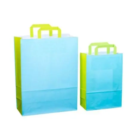 Sacosa cadou din hartie - Primavara vara (S - 22 x 10.5 x 32cm, 70g)