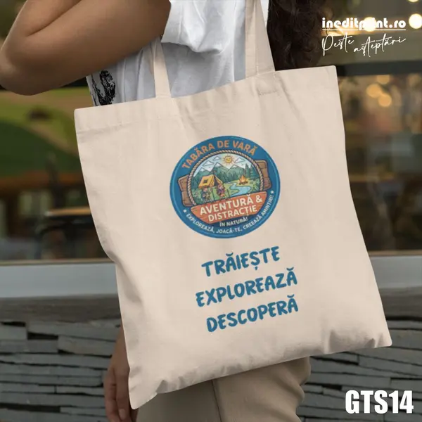 Sacosa personalizata tabara GTS14