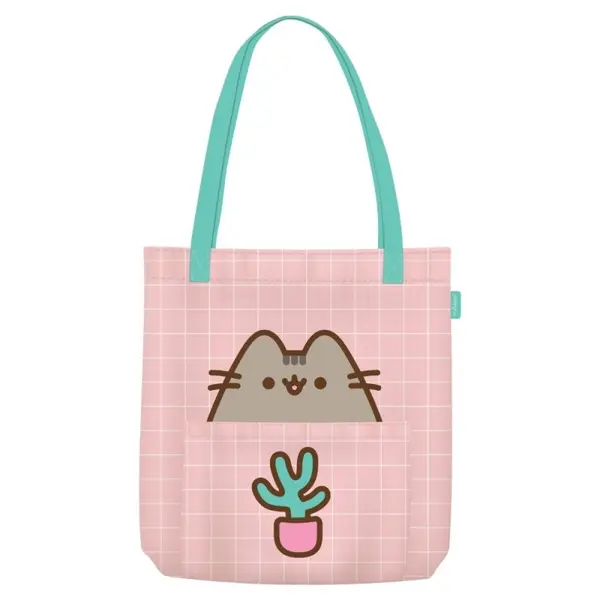 Sacosa textila de umar pentru copii St.Majewski Pusheen, 41.5x33.5x2 cm