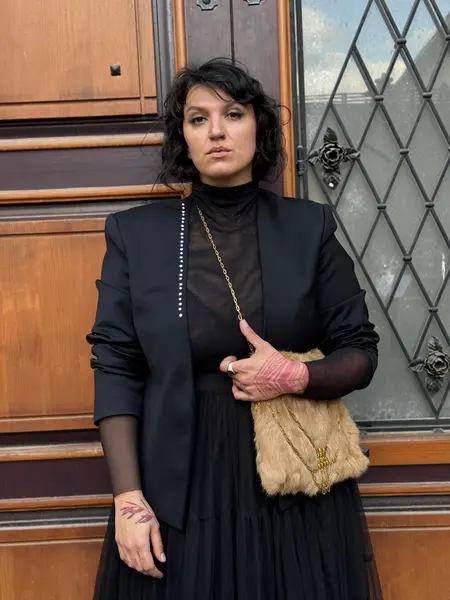Sacou elegant cu ștrasuri - 48 IT