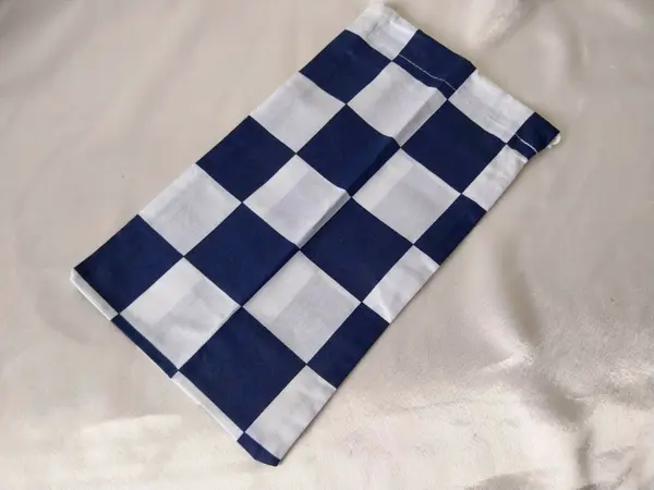 Saculet pentru piese - cu patrate sah