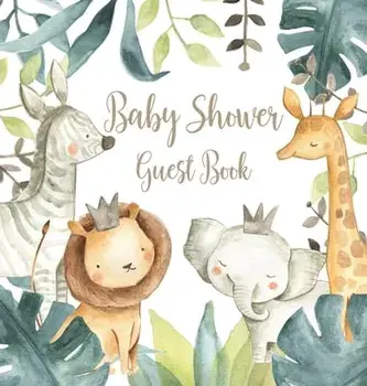 Safari Baby Shower Guest Book (Hardcover), Hardcover/Lulu and Bell