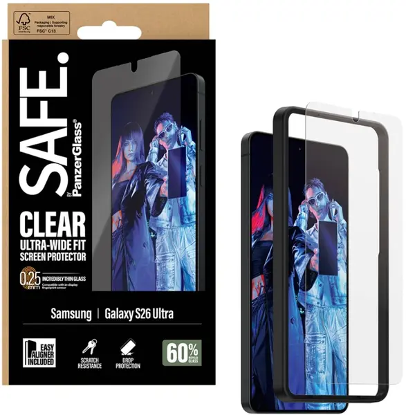 SAFE – UWF sticlă protector w. EasyAligner, Galaxy S26 Ultra