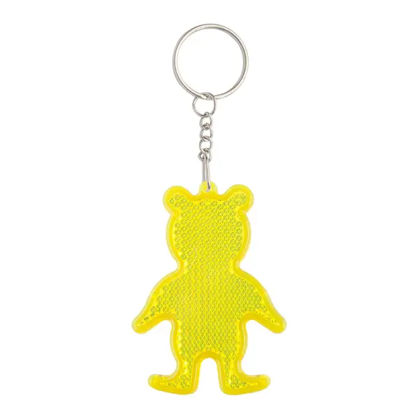 Safebear breloc reflectorizant - galben
