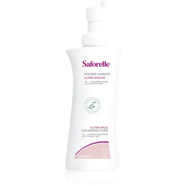 Saforelle Mousse ultra mild spuma de curatat pentru partile intime 250 ml