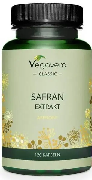 Safran Extrakt, 120 capsule, Vegavero