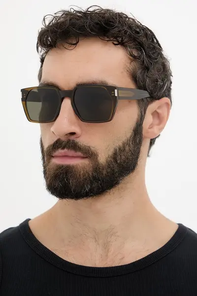 Saint Laurent ochelari de soare pătrați pentru bărbați