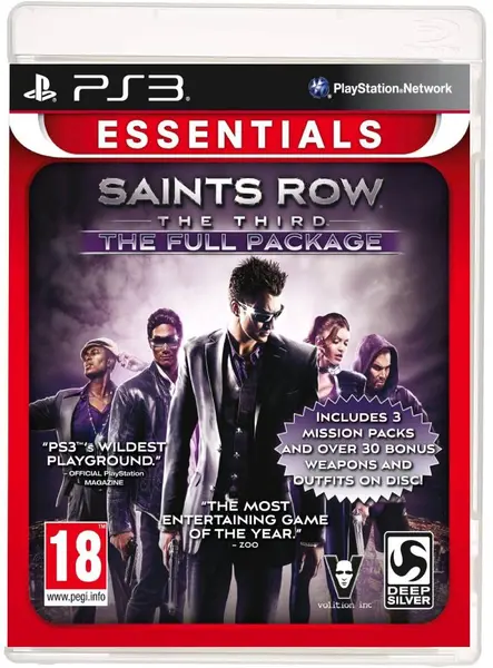 Saints Row The Third The Full Packages Essentials Playstation 3 PC|PlayStation 3|Nintendo Switch|Linux|Xbox 360