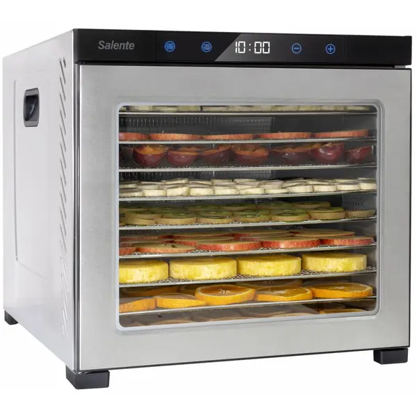SALENTE Aparat de deshidratat si uscat fructe, legume, Salente QuickDry, 1100 W, 35-77°C, LCD