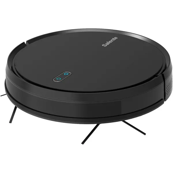 SALENTE Aspirator robot inteligent Salente G4 - 40W, 0,6 l, aplicatie mobila in limba maghiara, Aspiratoare si mopuri in acelasi timp, Timp de functionare pana la 120 de minute, filtru HEPA, Negru