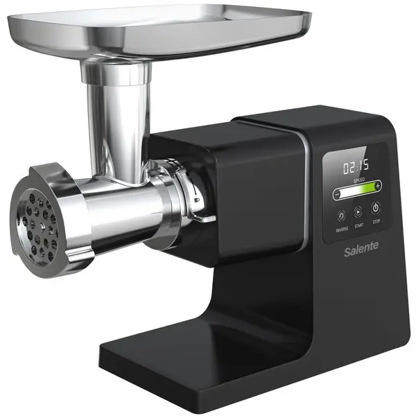 SALENTE Salente MeatPlus, masina de tocat carne cu ecran tactil digital, 2500 W, 2,5 kg, Negru