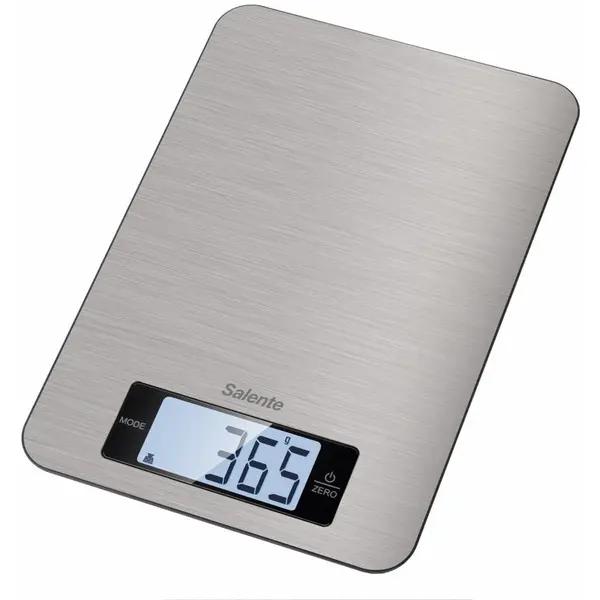 SALENTE Salente SteelChef, cantar de bucatarie, otel inoxidabil, 5 kg, Argintiu