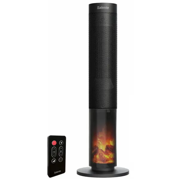 SALENTE Ventilator cu coloana de aer cald Salente HotTower, negru