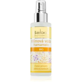 Saloos Floral Water Witch Hazel 100% Bio demachiant calmant tonic pentru ten gras si problematic
