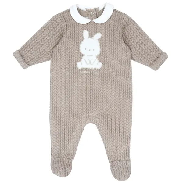 Salopeta bebelusi Chicco, Bej cu model, 00294-69MFCI