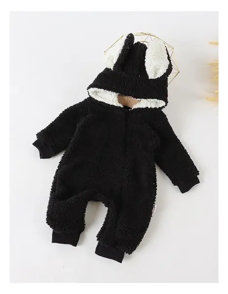 Salopeta cocolino iepure Zurly, negru
