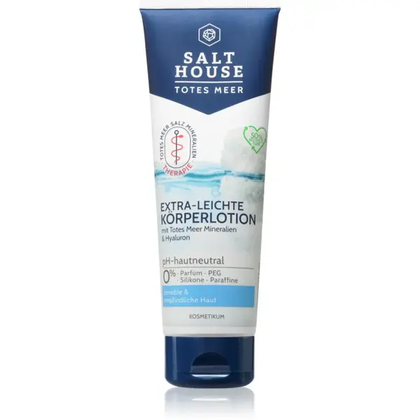 Salt House Dead Sea Light Body Milk lapte de corp pentru piele sensibila 250 ml