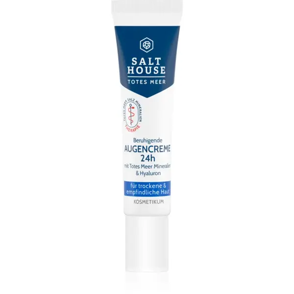 Salt House Dead Sea Therapy Eye Cream 24h crema de ochi hidratanta cu acid hialuronic 15 ml