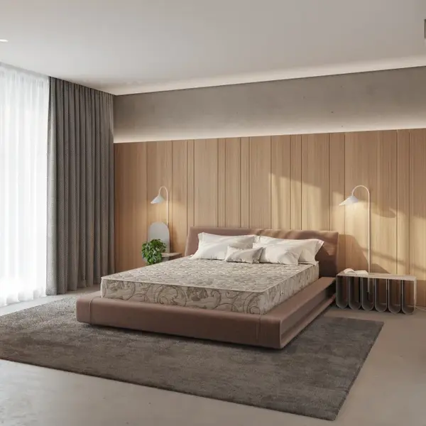 Saltea CONFORT cu arcuri, 140x190 cm, H 22 cm