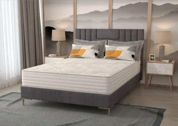 Saltea cu arcuri Silver Protect 4 hotel 140x200x25 cm ortopedica