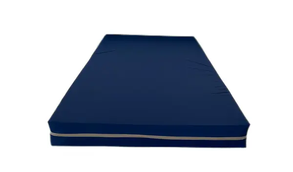 Saltea cu burete Somnart 90x190, înălțime 15 cm, husa impermeabilă, detașabilă, lavabilă, cu fermoar, fermitate medie