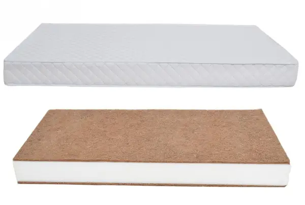 Saltea cu husa detasabila din microfibra Nichiduta Cocos Comfort + 120x60x10 cm