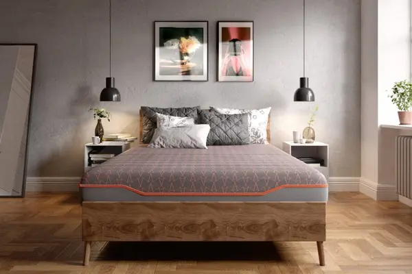 Saltea cu memorie si arcuri individuale Somnart Supreme Pocket Multilayer 90x200x24 cm husa detasabila