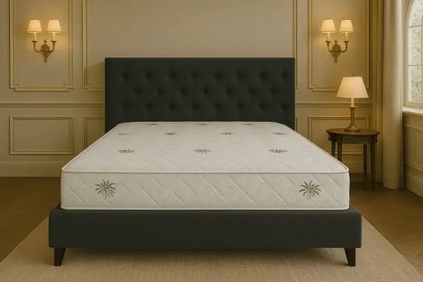 Saltea cu memorie Somnart Aloe Vera, husa cu Aloe Vera 180 x 200 x 20 cm fermitate medie
