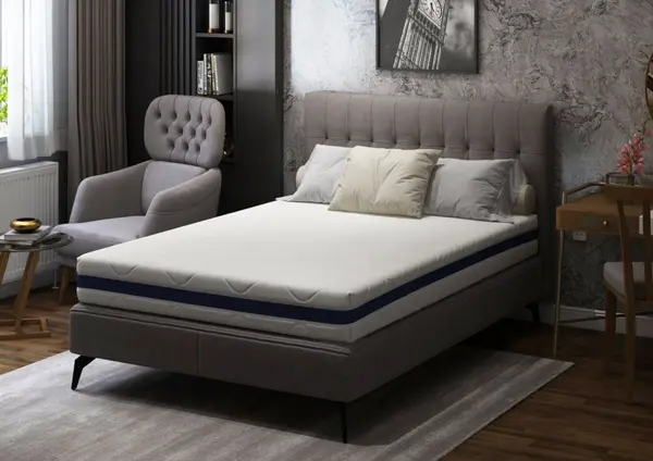Saltea cu memorie Somnart Optimax Memory 180x200x18cm husa 3D detasabila si lavabila