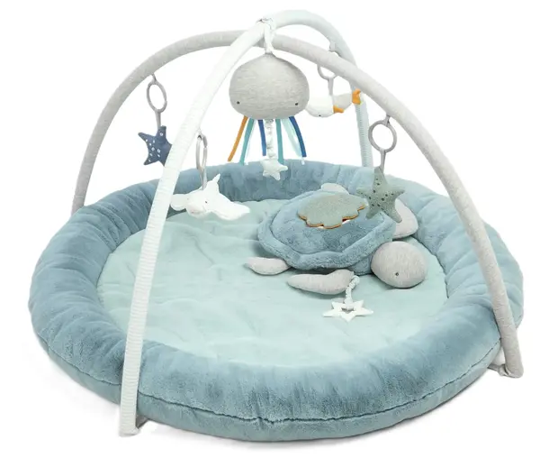 Saltea de activități pentru bebeluși Mamas & Papas - Welcome to the world, albastru