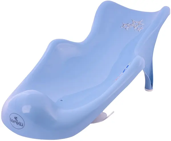 Saltea de baie din plastic Lorelli - Little Stars, Blue