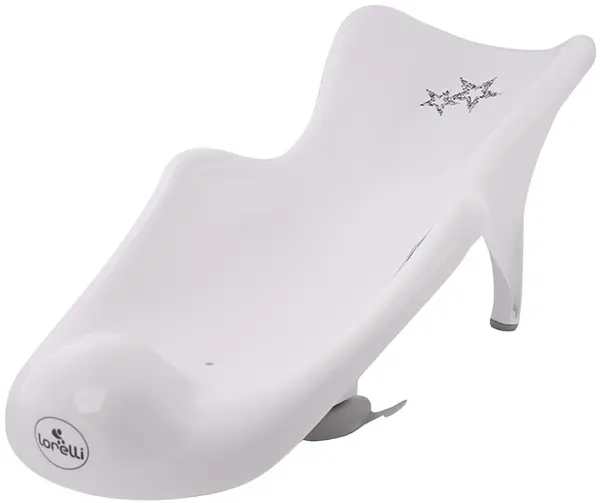 Saltea de baie din plastic Lorelli - Little Stars, White