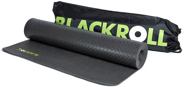 Saltea de exerciții Blackroll - Mat, 65 x 185 cm, negru