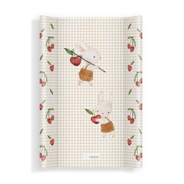 Saltea de infasat bebe cu intaritura 70x47,5 Cherry Fun CP5