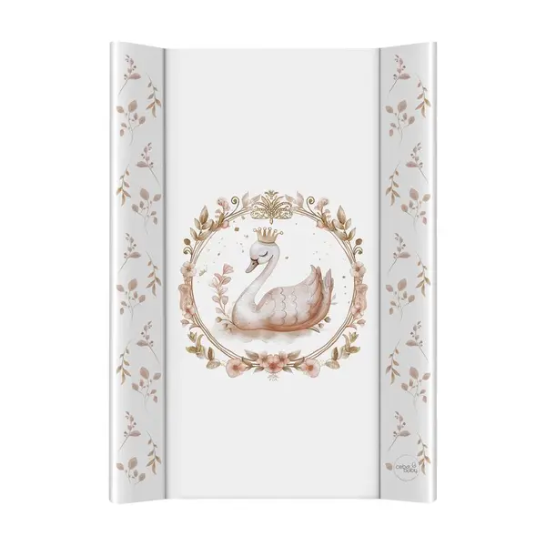 Saltea de infasat, Ceba Baby, Moale, Profilata, 50x70 cm, Pentru comode si masute de infasat, Fara BPA, Impermeabila, 0 luni+, Basic Glamour Style