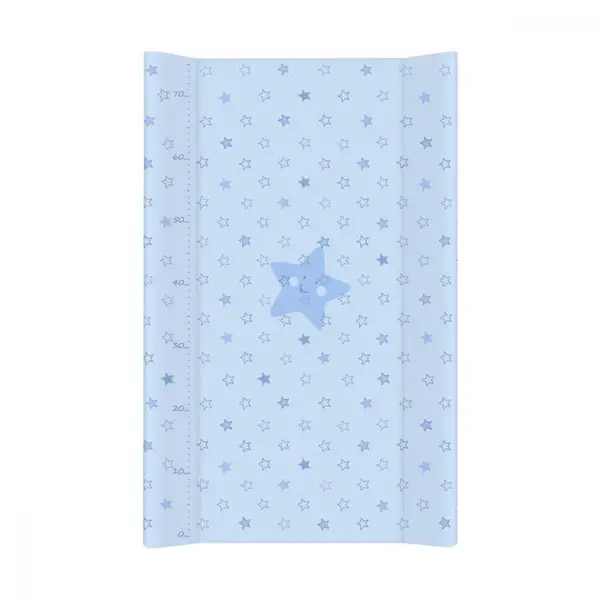 Saltea de infasat cu intaritura 80x50 cm steluta albastra